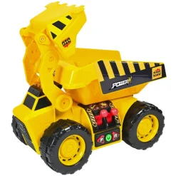 Power X Dig'N'Dump Elektroninen Kippikuormuri Etukuormaajalla, 44 cm