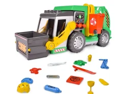 POWER X Lift'N'Dump Elektroninen Roska-auto Valoilla ja Äänillä, 46 cm