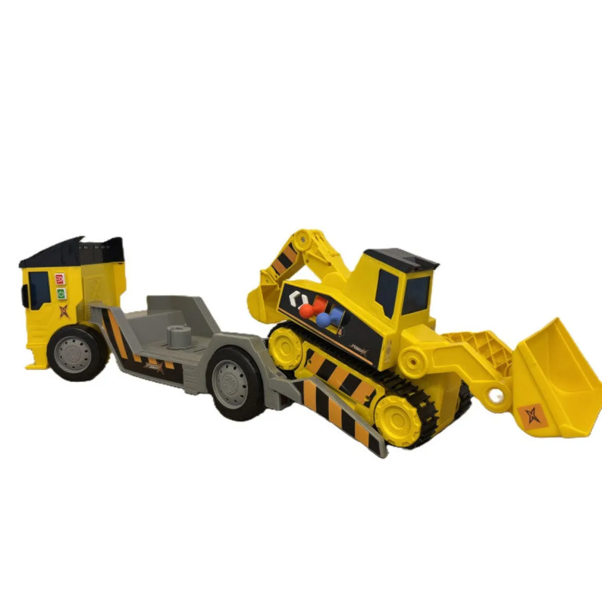 POWER X Mega Mover Kuorma-Auto ja Telakaivuri 2-in-1