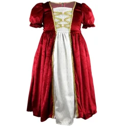 Prinsessamekko Punainen 98-104 cm (2-4v)