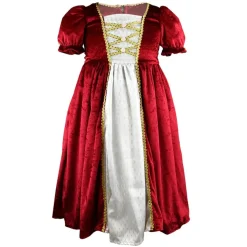 Prinsessamekko Punainen 110-116cm (4-6v)