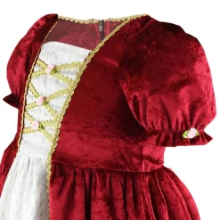 Prinsessamekko Punainen 110-116cm (4-6v)