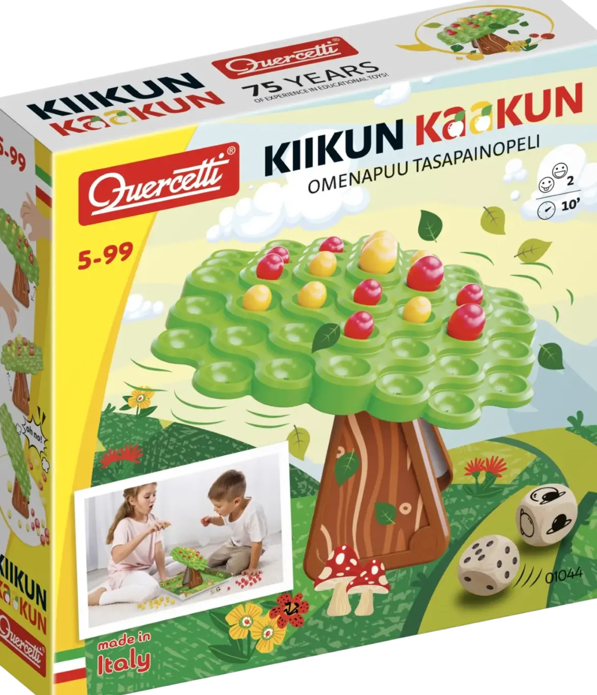 Quercetti Kiikun Kaakun, Stay Apple Tasapainopeli