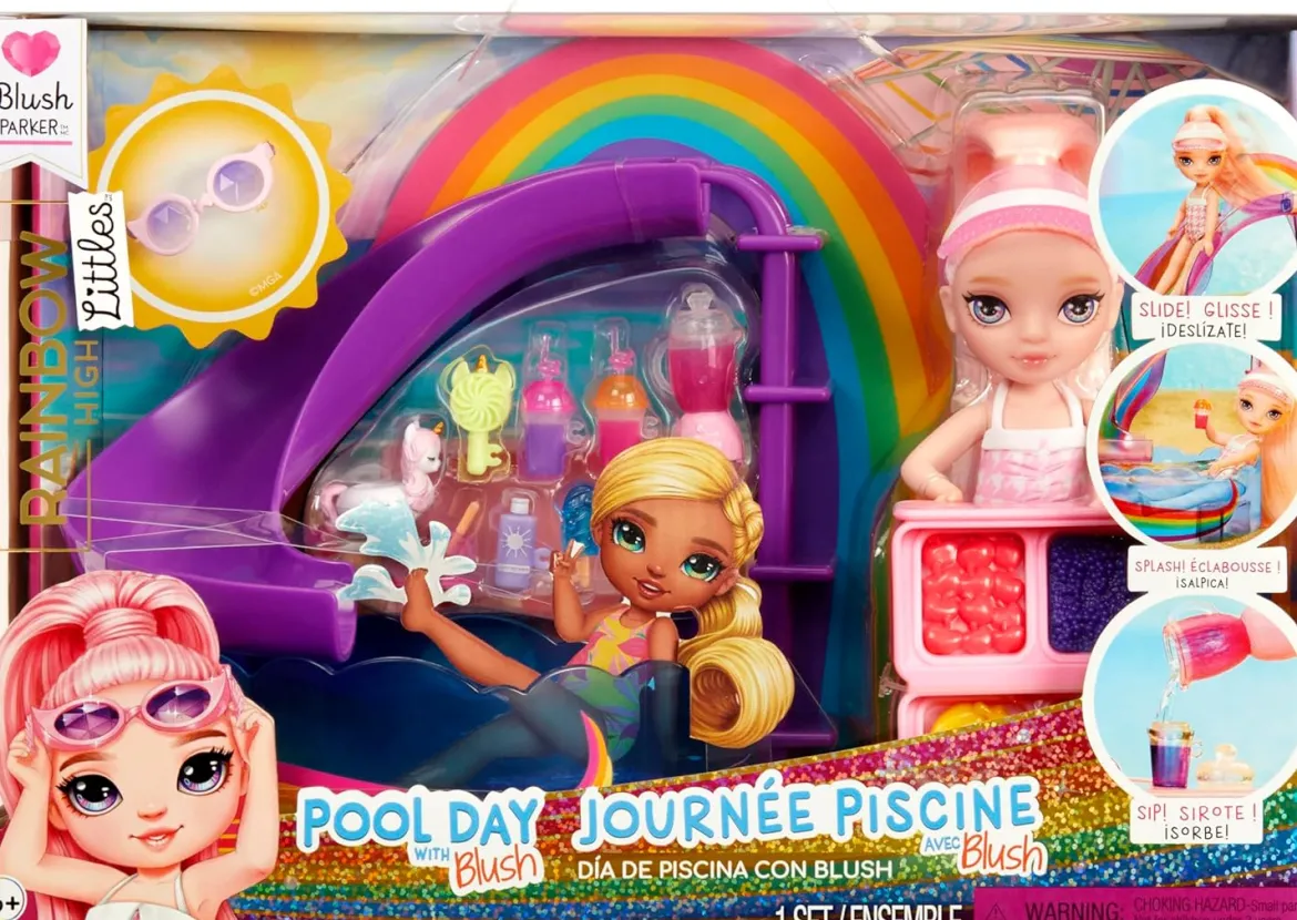 Rainbow High Little Pool Day With Blush