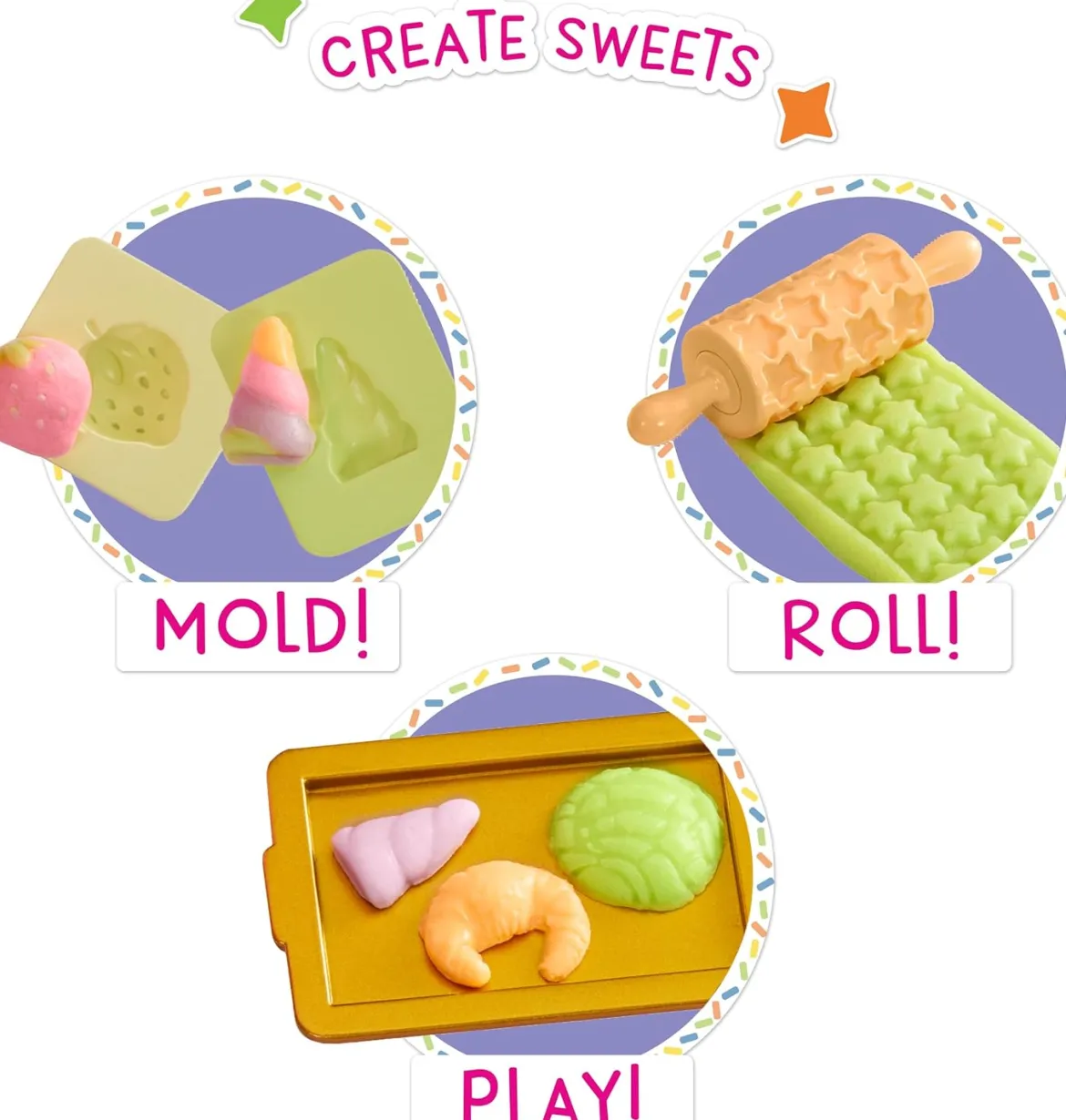 Rainbow High Littles Dessert Shop Kandy -Leikkisetti