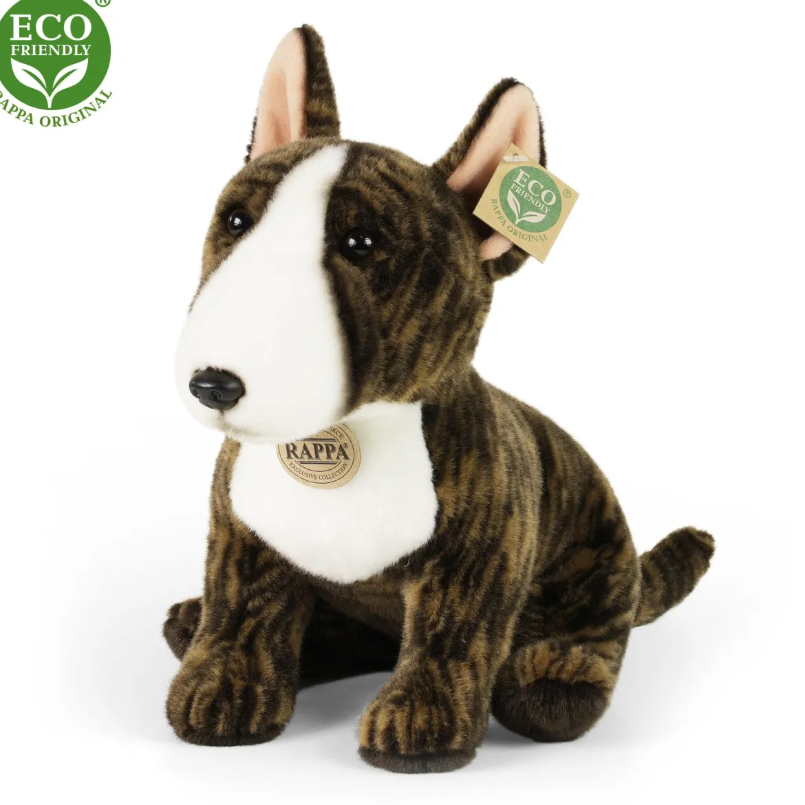 Rappa Eco Friendly Englannin Bullterrieri Pehmolelu 30 cm