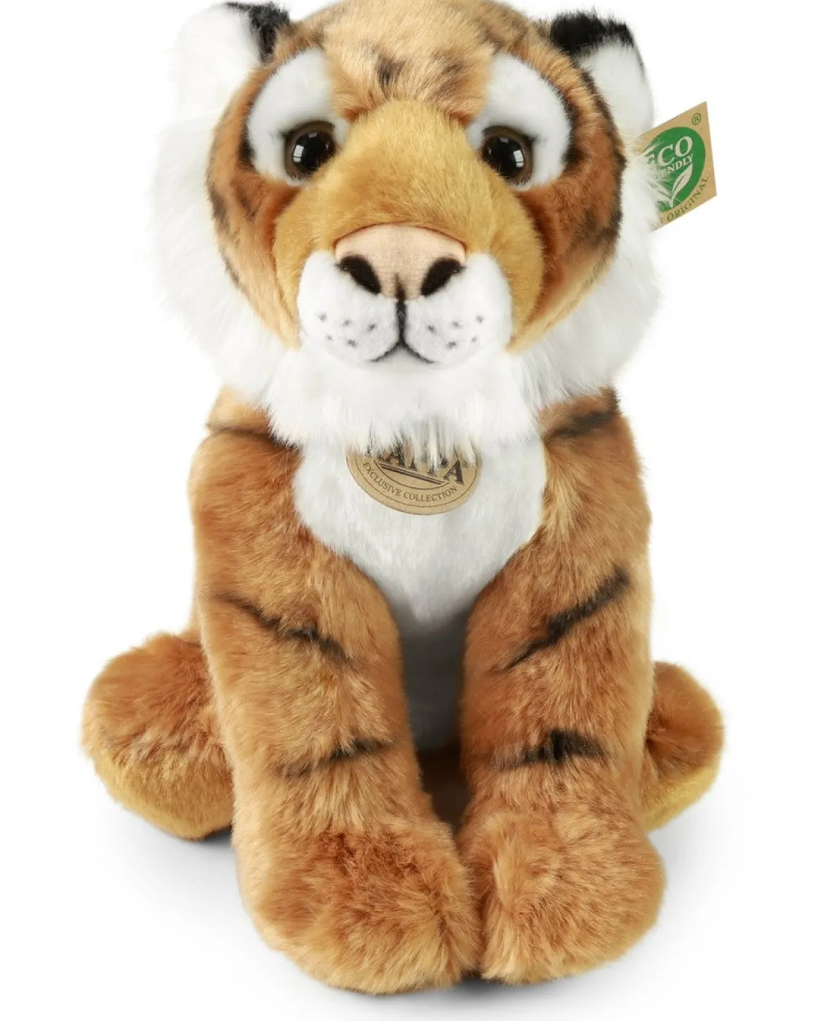 Rappa Eco Friendly Istuva Tiikeri Pehmolelu 30cm