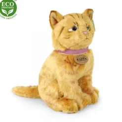 Rappa Eco Friendly Kissa Keltaraitainen Pehmolelu 25cm