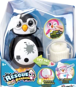Rescue Penguin Interaktiivinen Reppana Pingviini Mini Musta