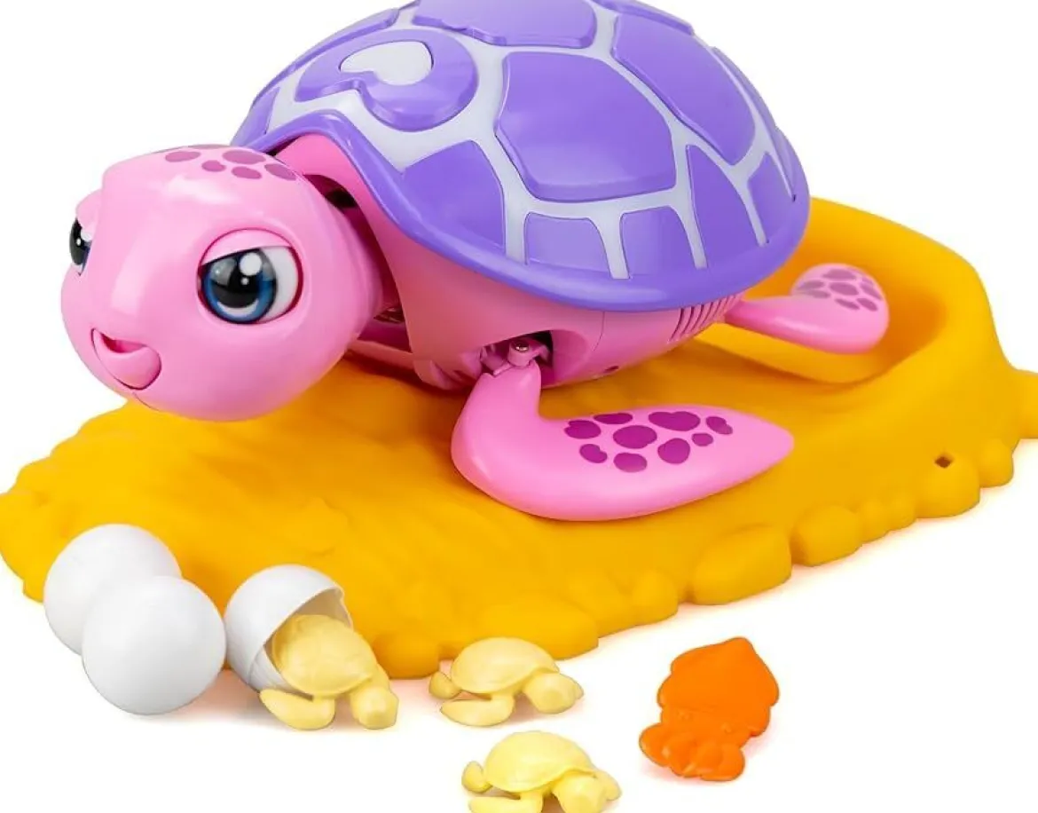 Rescue Turtle Interaktiivinen Kilpikonna Pinkki