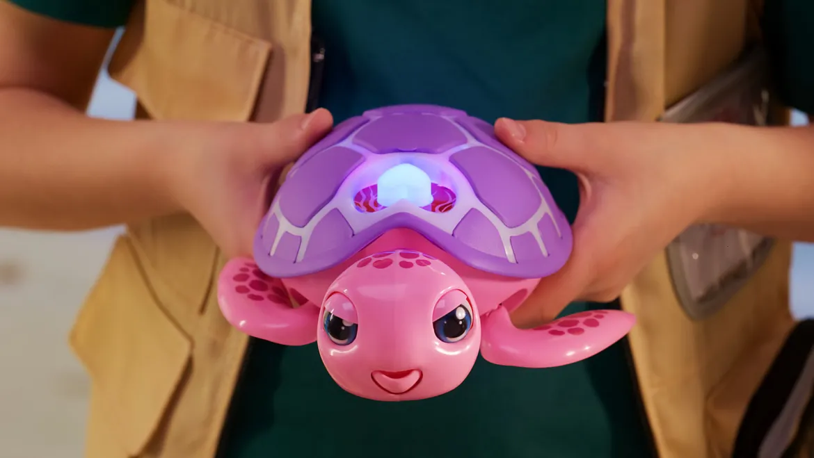 Rescue Turtle Interaktiivinen Kilpikonna Pinkki