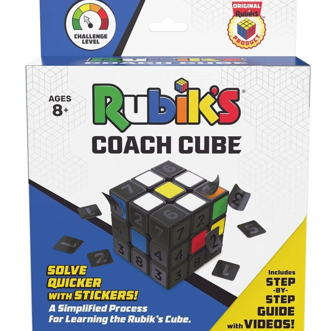 Rubik`s Tutor /Coach Cube, Opettavainen Rubiikinkuutio 3x3