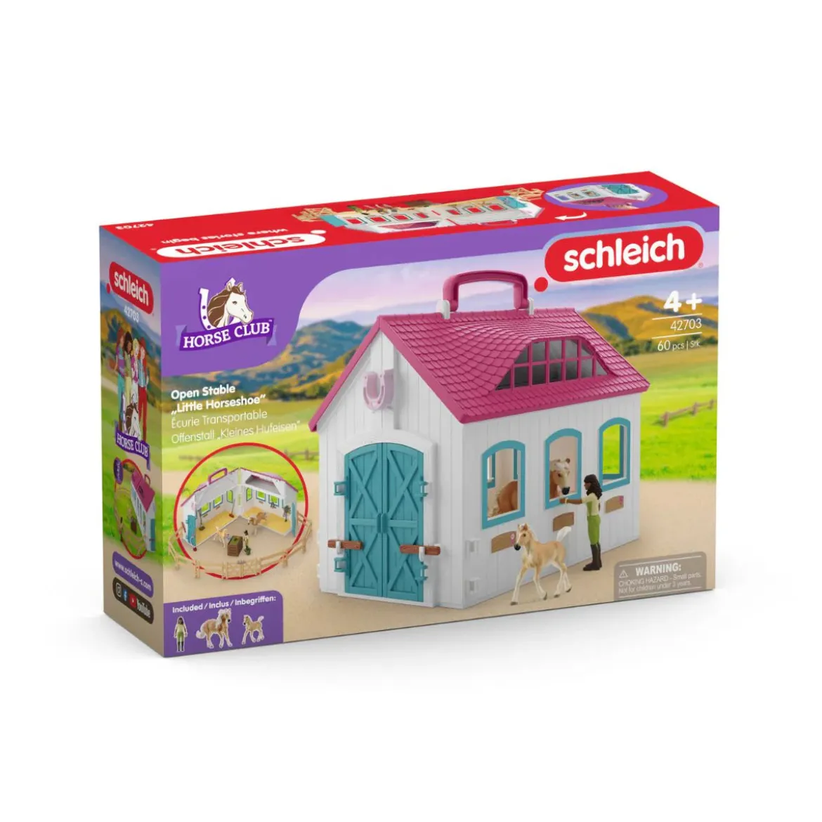 Schleich 42703 Avattava Hevostalli