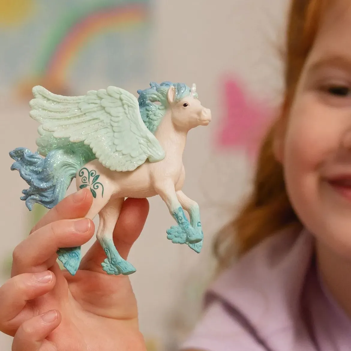 Schleich Bayala 70824 Stormy Unicorn Foal Yksisarvisvarsa