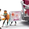 Schleich 42704 Eläinlääkärin Auto ja Traileri