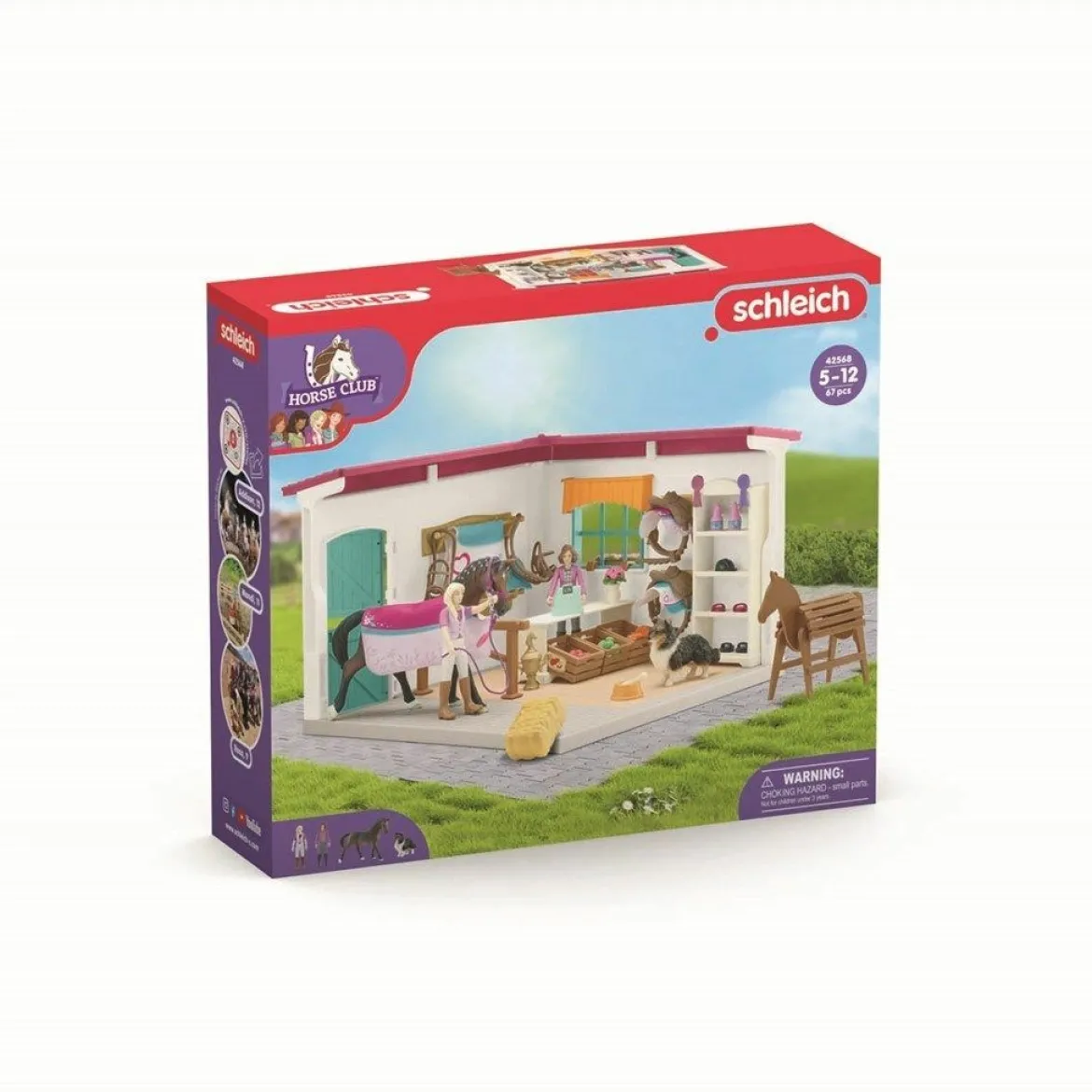 Schleich 42568 Horse Club Tarvikemyymälä