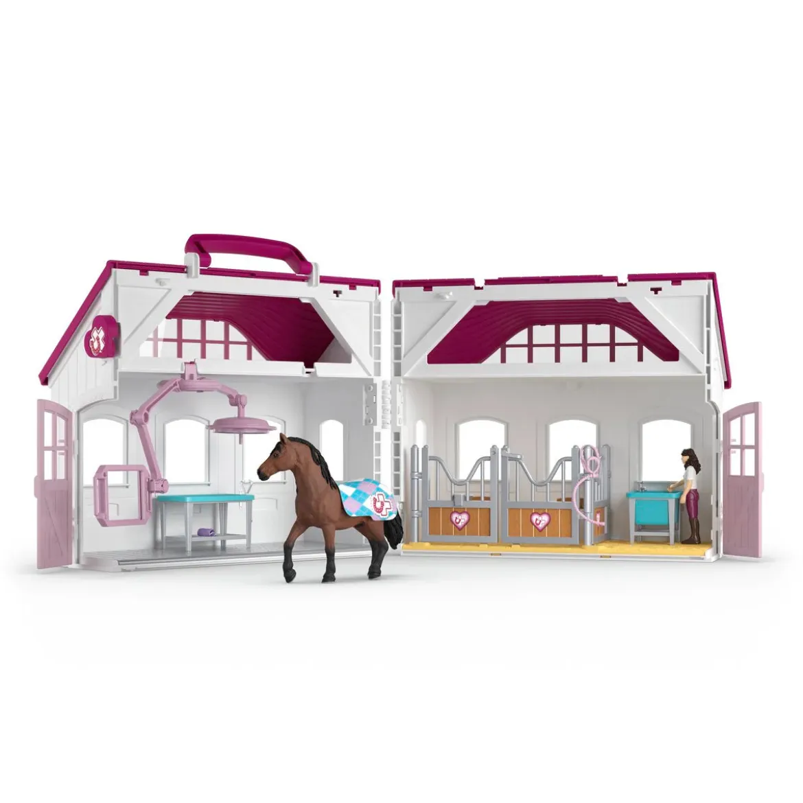 Schleich 42787 Iloinen Hevossairaala