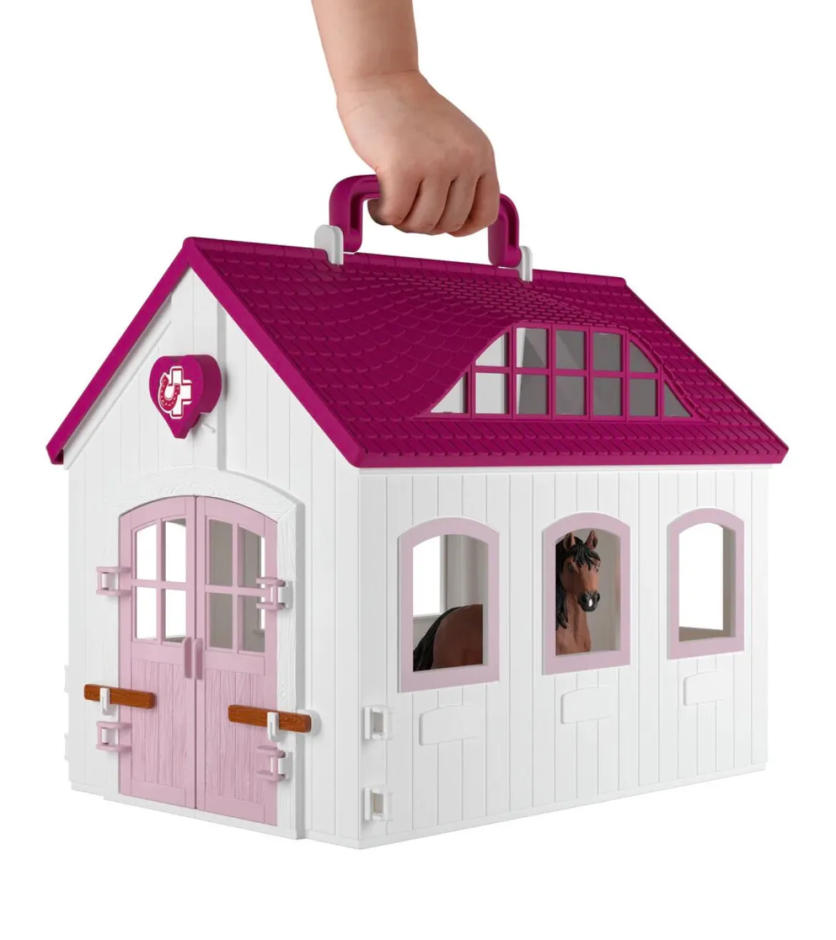 Schleich 42787 Iloinen Hevossairaala