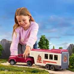 Schleich 42705 Lakeside Auto ja Hevostraileri
