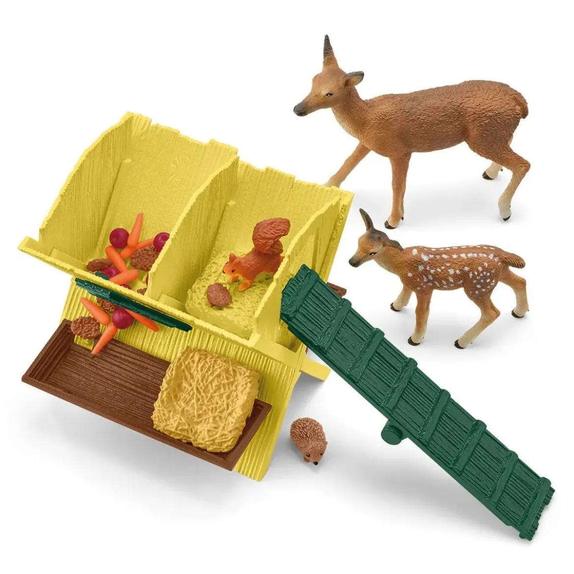 Schleich 42658 Metsäneläimet ja Ruokintapaikka