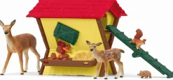 Schleich 42658 Metsäneläimet ja Ruokintapaikka