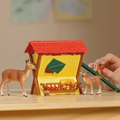 Schleich 42658 Metsäneläimet ja Ruokintapaikka