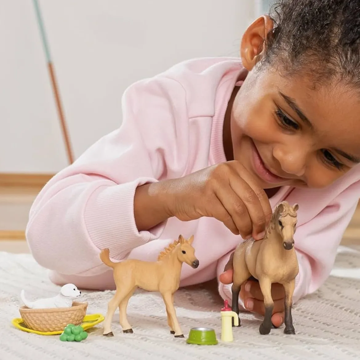 Schleich 42432 Sarahin Eläinhoitosetti