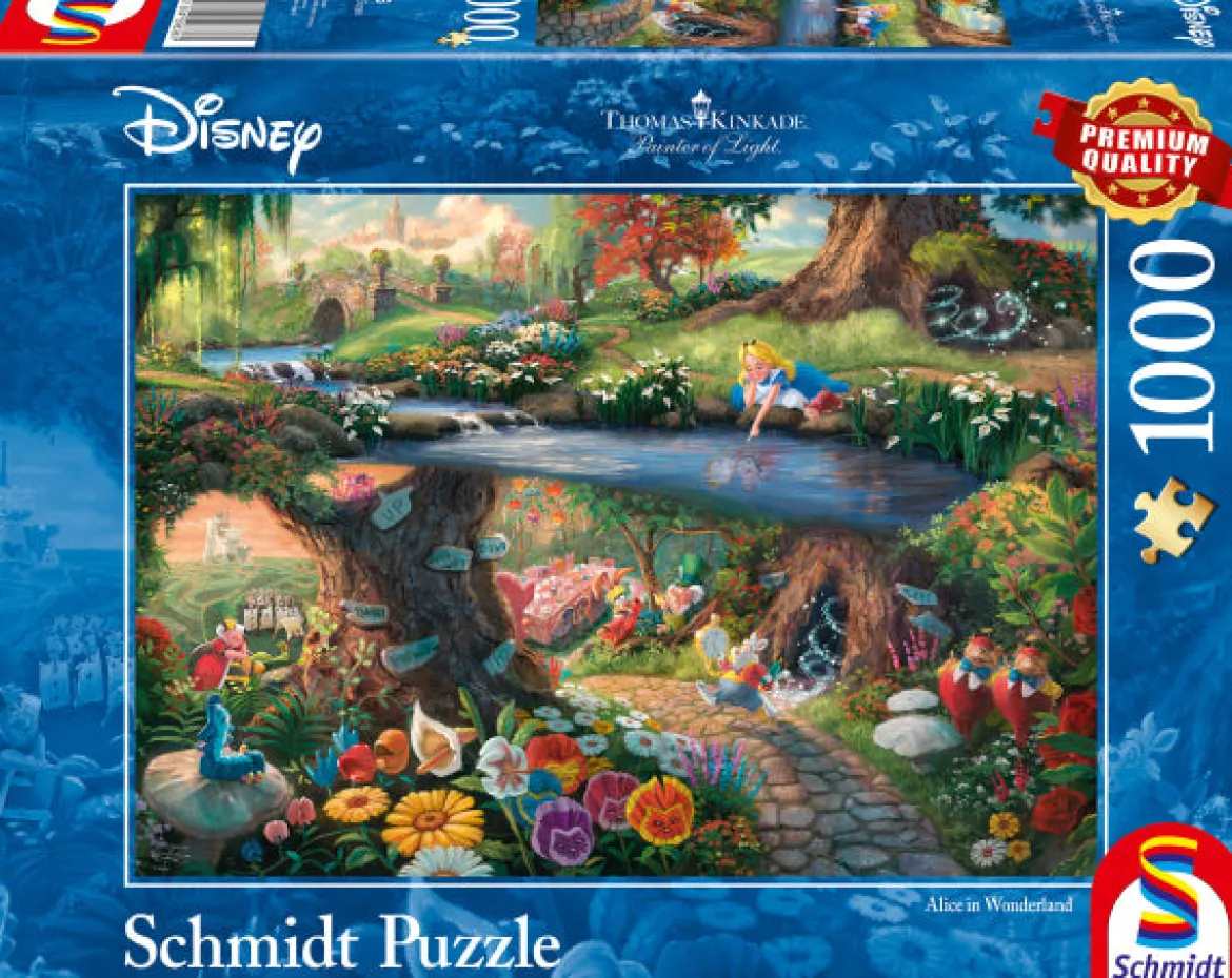 Schmidt 1000 Palan Palapeli Disney, Alice In Wonderland