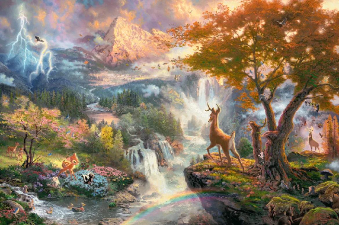 Schmidt 1000 Palan Palapeli Disney, Bambi