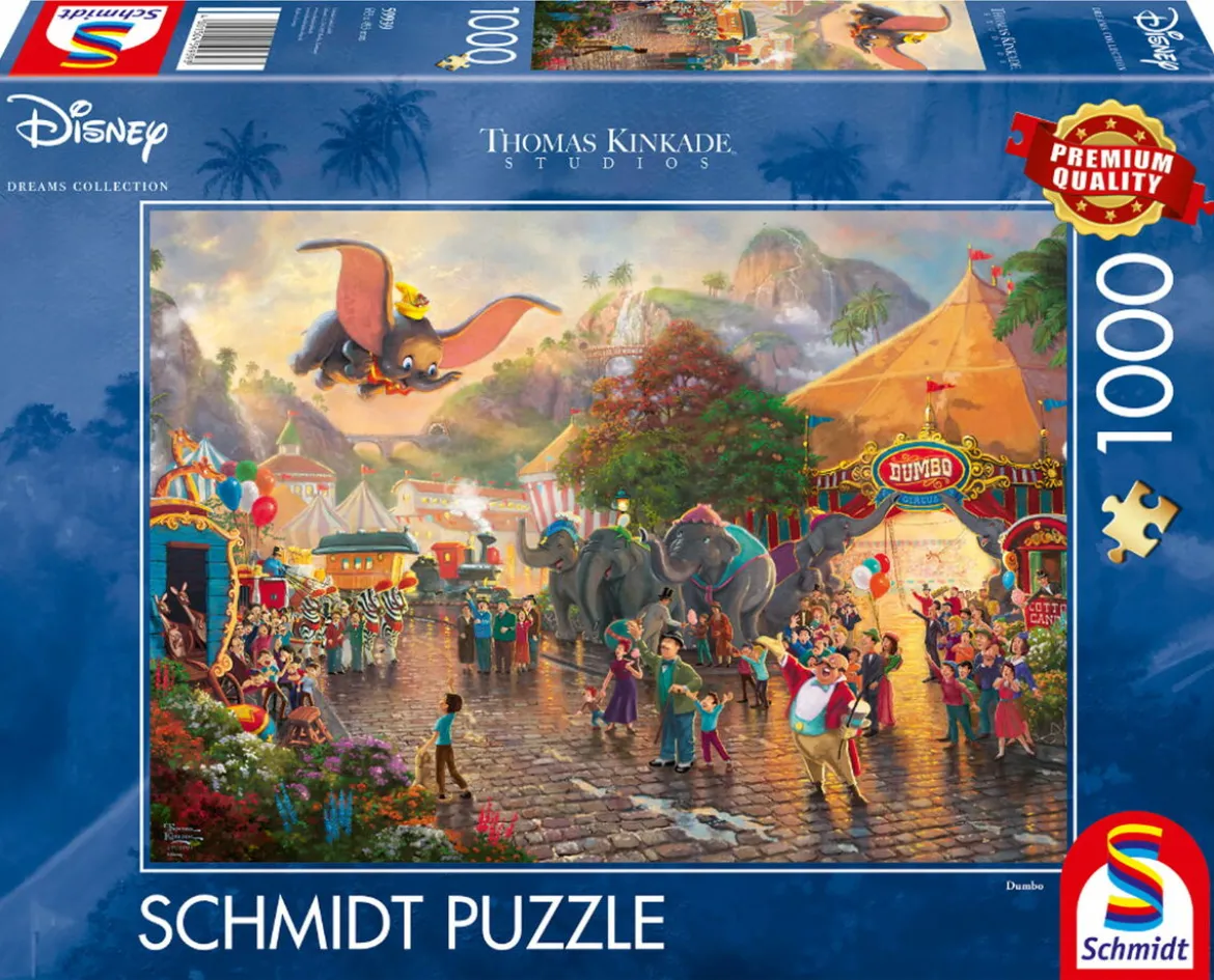 Schmidt Thomas Kinkade 1000 Palan Palapeli Disney Dumbo