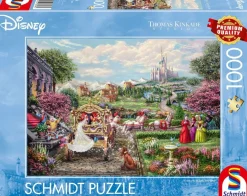 Schmidt Thomas Kinkade 1000 Palan Palapeli Disney Tuhkimo Happy Ever After