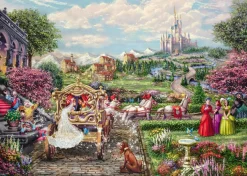 Schmidt Thomas Kinkade 1000 Palan Palapeli Disney Tuhkimo Happy Ever After