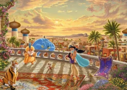 Schmidt Thomas Kinkade 1000 Palan Palapeli Jasmine Dancing In The Desert Sunset