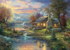 Schmidt Thomas Kinkade 500 Palan Palapeli Natures Paradise