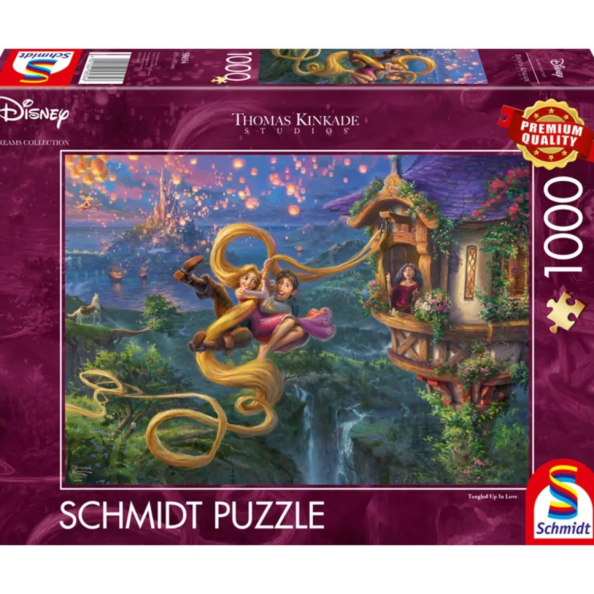 Schmidt Thomas Kinkade 1000 Palan Palapeli Tangled Up In Love