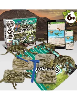 Science4You Fossiili Dinosaurus Kaivaussetti 4 in 1