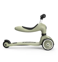 Scoot & Ride Potkulauta/Potkupyörä Highwaykick 1 Olive/Oliivinvihreä