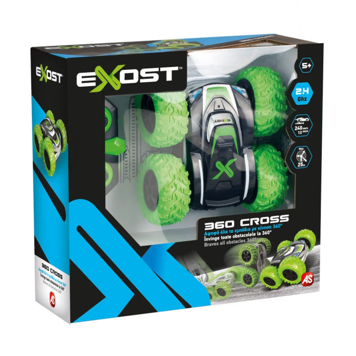 Silverlit Exost 360 Cross Radio-ohjattava Auto Vihreä