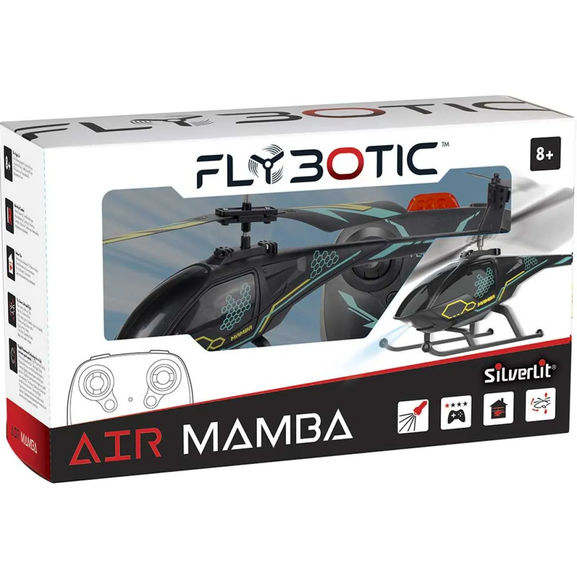 Silverlit Flybotic Air Mamba Radio-ohjattava Helikopteri