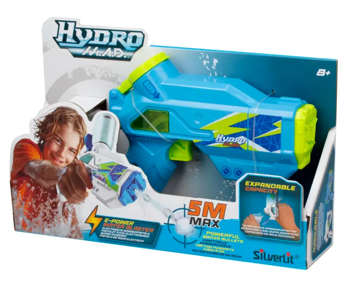 Silverlit Hydro Mad E-Power USB-Ladattava Vesipyssy Mini Blaster