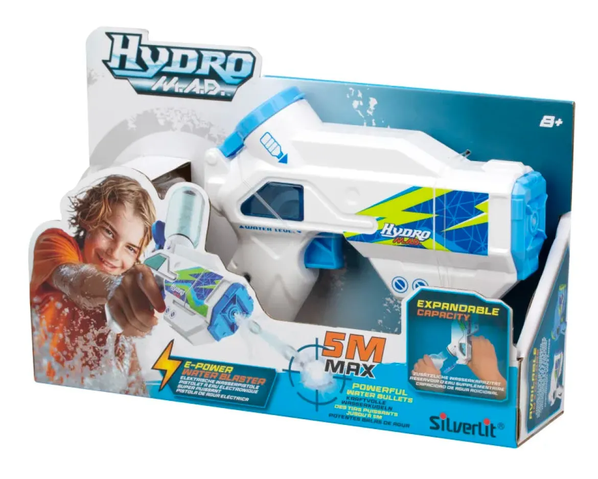 Silverlit Hydro Mad E-Power USB-Ladattava Vesipyssy Mini Blaster