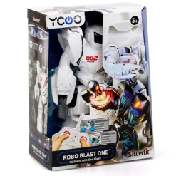 Silverlit YCOO Robo Blast One Mini Kauko-Ohjattava Robotti Valkoinen