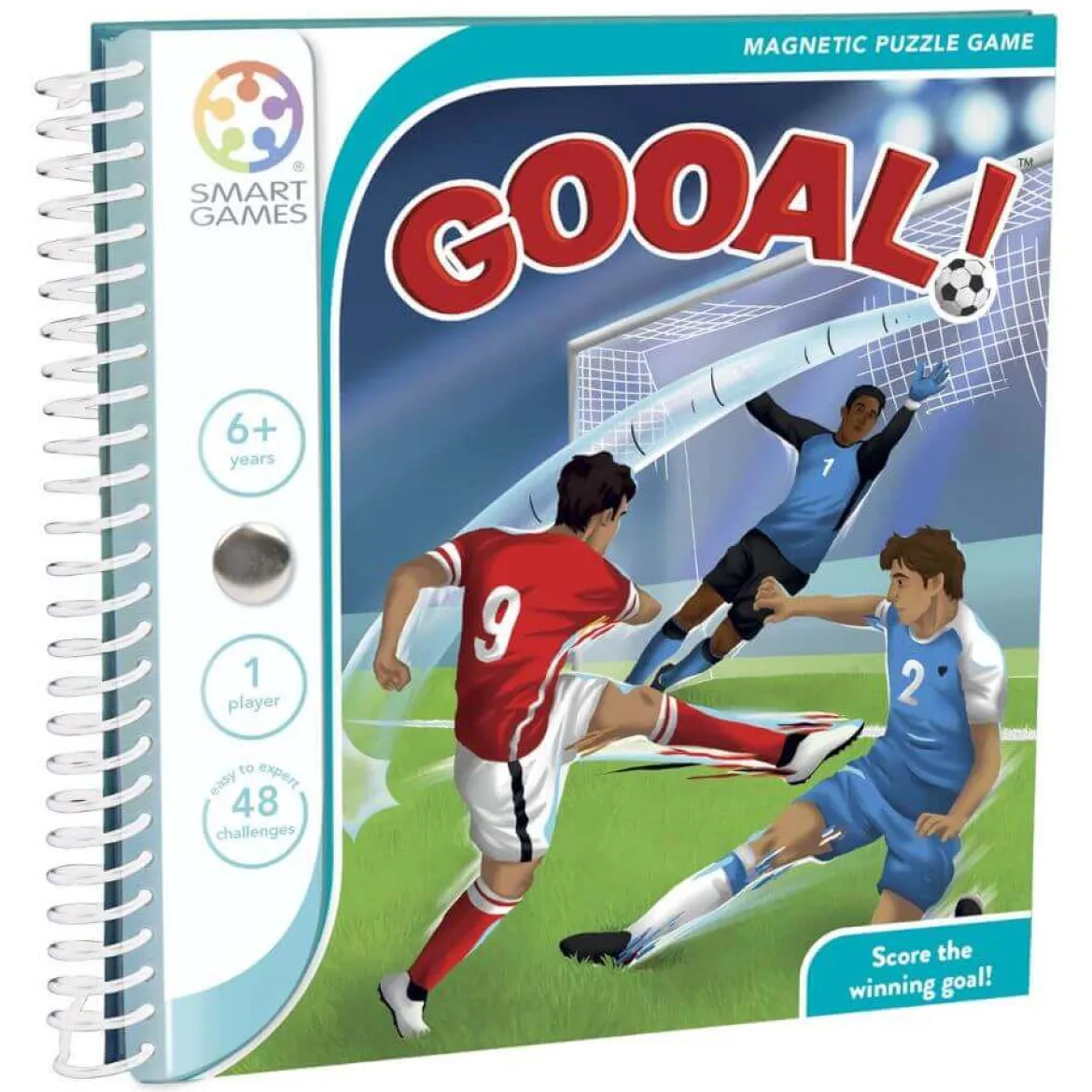SmartGames Gooal! Magneettinen Matkapeli