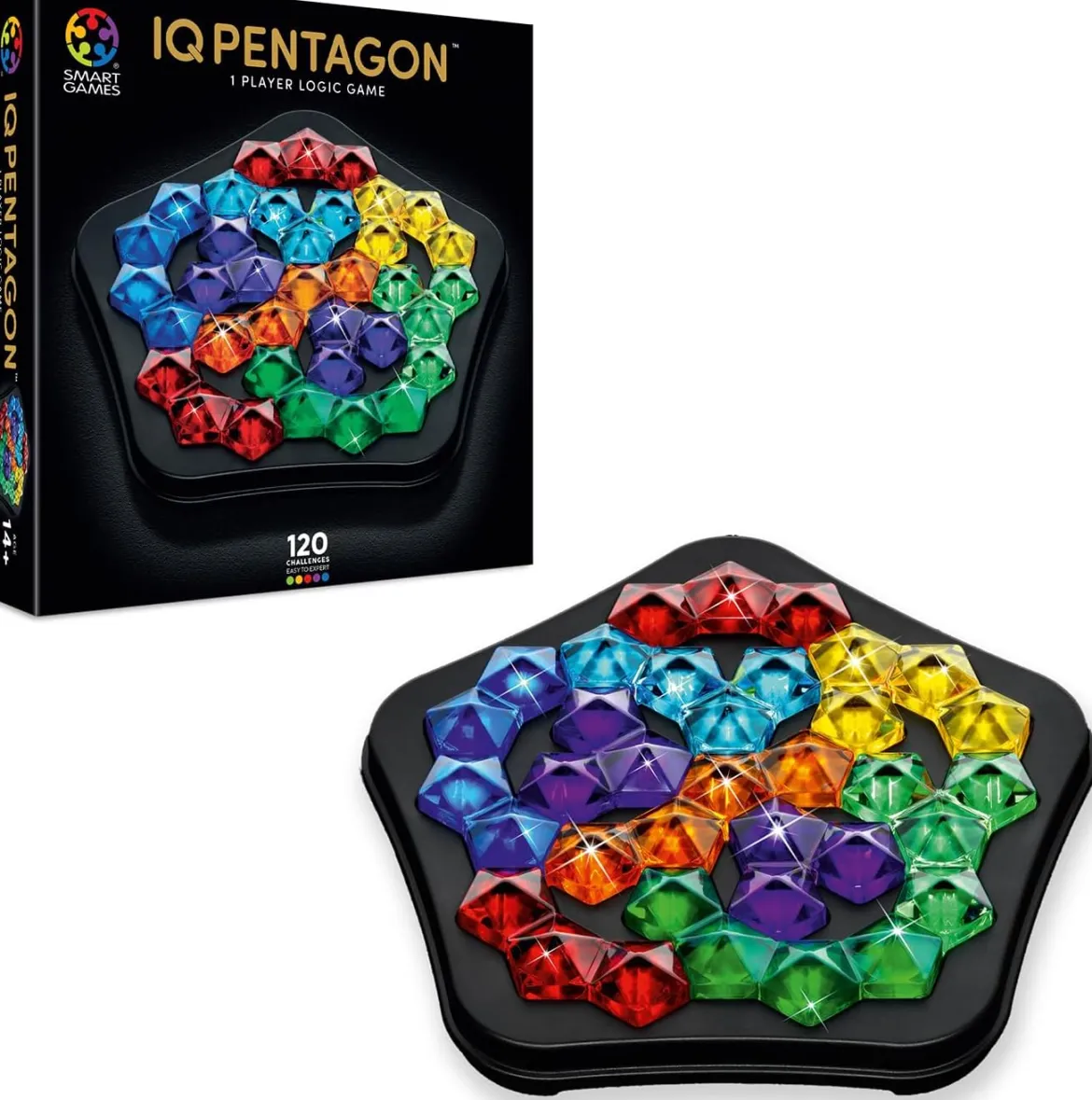 SmartGames IQ Deluxe Pentagon Logiikkapeli