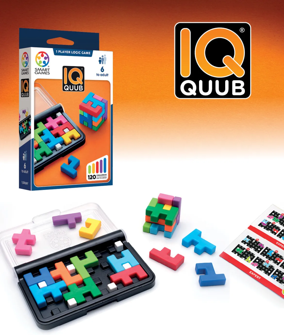 SmartGames IQ Quub Logiikkapeli