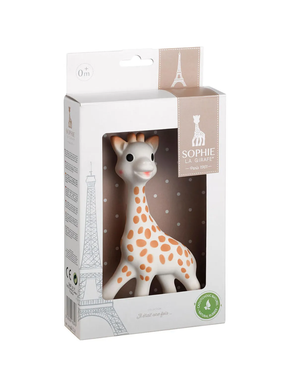 Sophie La Girafe Klassinen Luonnonkuminen Purulelu