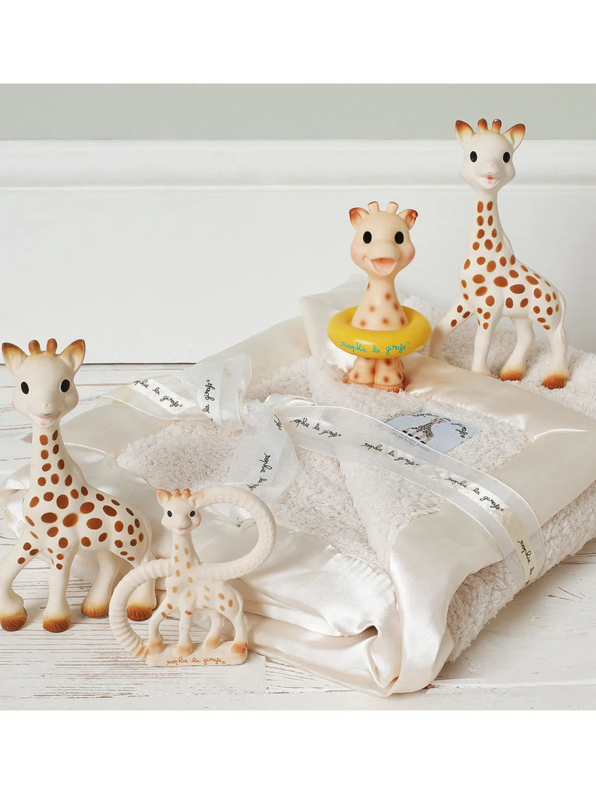 Sophie La Girafe Klassinen Luonnonkuminen Purulelu