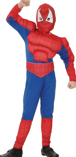 Spider-Man Puku Muskeleilla 120-130cm
