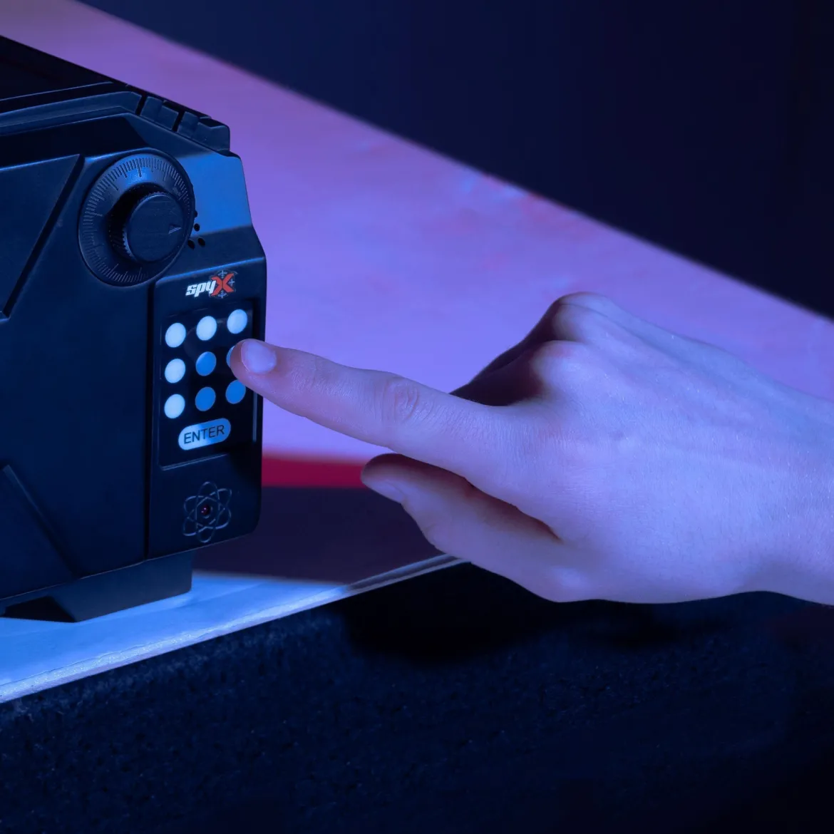 Spy X Alarm Safe, Koodillinen Kassakaappi