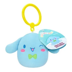 Squishmallows Clip on 9cm Hello Kitty Cinnamoroll